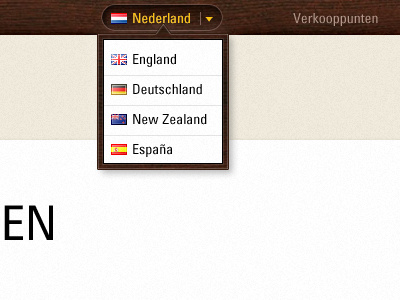dropdown country dropdown login select wood