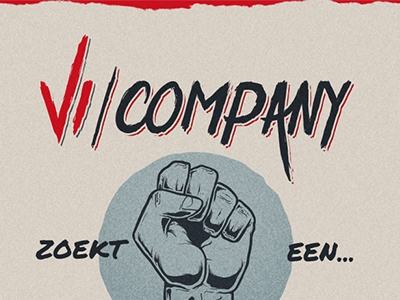 VI Company is looking for... (1) fist hand drawn texture vi company