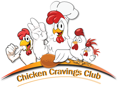 Chciken Cravings Club Logo Design