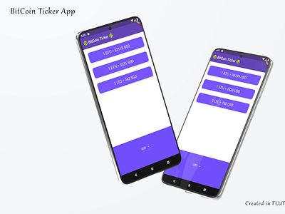 Bitcoin ticker App