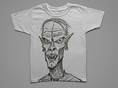 T-shirt Design. Monster branding caracter design drawing graphic design graphics illustration monster monsters t shirt
