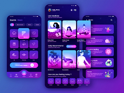 Meditation and Healing Music App