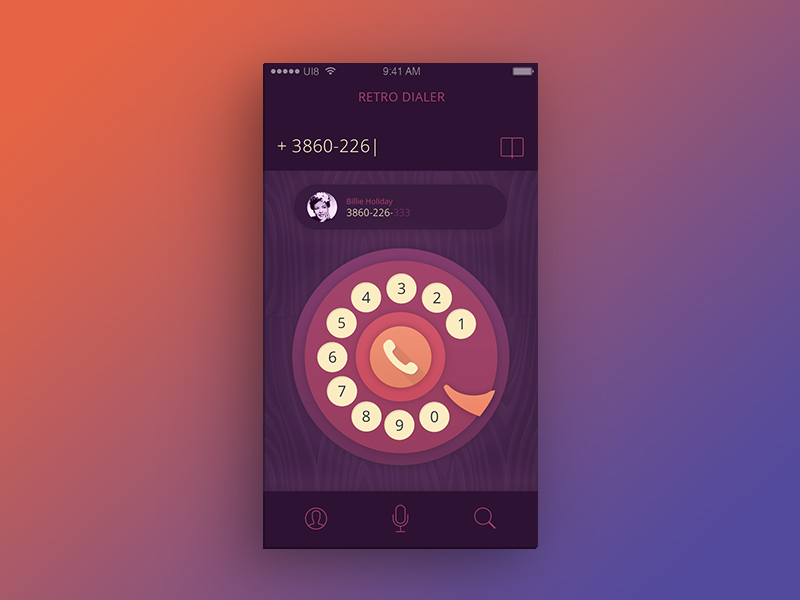 rotary phone dialer app