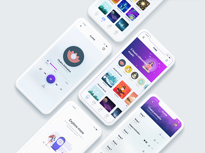 Meditation music app