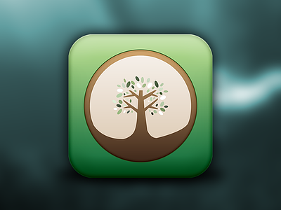 Upcoming App Icon blue green icon ios story tree