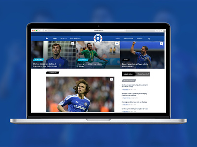 Chelsea News Refresh blue chelsea responsive visual web