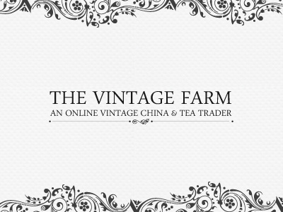 Vintage Farm china farm pattern tea texture vintage