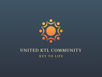 United KTL Community, Key to life brand branding community forum identity key ktl logo united web