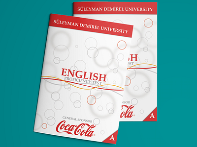 Coca-Cola English Proficiency Test SDU awesome brochure cocacola design english exam flyer poster print proficiency test university