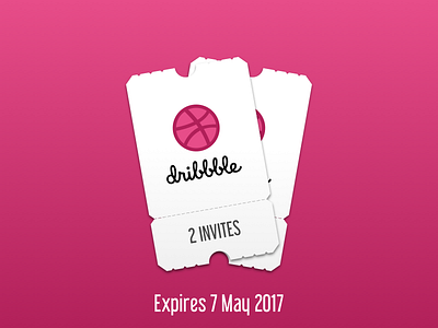 2 Dribbble Invites