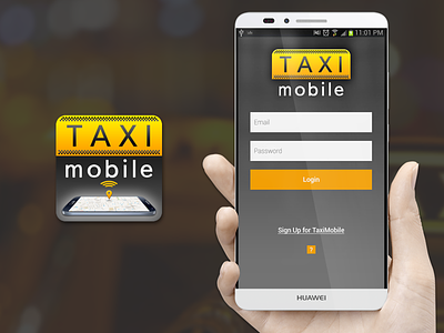 Taxi Mobile android app design driver mobile offer order taxi ui ux