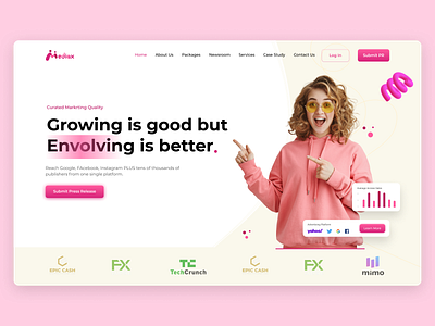 Digital Marketing Agency Landing Page