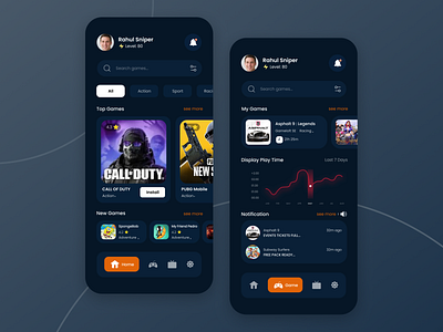 Game Store App app design design game game shop game shop application game store game store app game store application games games app mobile mobile app mobile app design ui uiux ux