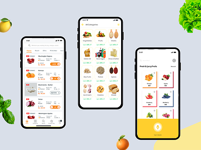 Instacart-grocery delivery App appdesign appdeveloper application appmaker coding groceryapp onlineapp supermarket uxuidesign