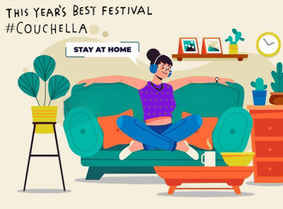 Couchella - newly festival added in 2020