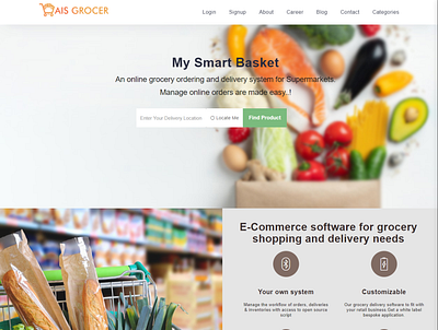 Online Grocery Shopping App Development appdesign appdevelopment appplatform dailyneeds groceryapp groceryservices mobileapp onlinedelivery onlinegrocery onlineshopping uxuidesign