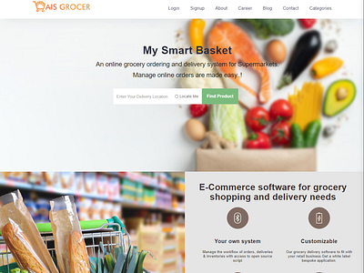 Online Grocery Shopping App Development