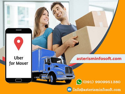 On-Demand Packers & Movers App androidapp appclones appdesign appdevelopment application mobileapp movers packers readymadeapps startups uberapps