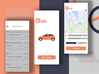 New Cab Booking App Concept androidapp appdesign appdeveloper application applications cab booking mobileapp ola ondemand taxi booking uber uber clone uber clone app ui design uidesign uxuidesign