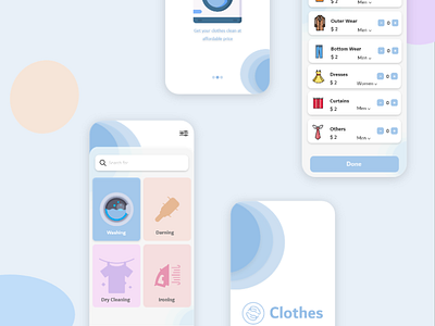 Laundry App New Concept for 2021 androidapp appdesign appdeveloper application appmaker clone clone android clone app launch laundry laundry app mobileapp ondemand uidesign uxuidesign