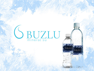 BUZLU (mineral water) Packing branding graphic design logo logo design packing design ui