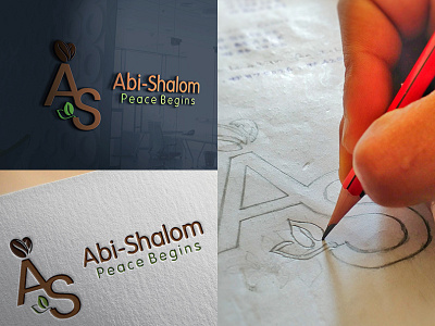 Logo Design Process - Abi-Shalom (mataniah_tedla) branding brief design discovery logo logo design logotype process sketch