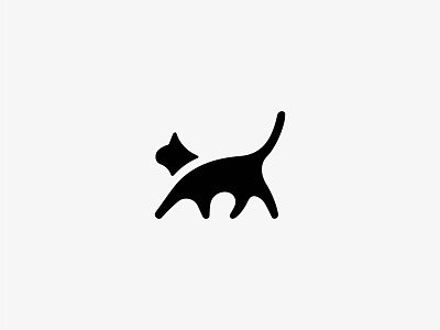 cat logo mark branding design graphic design icon illustration logo typography