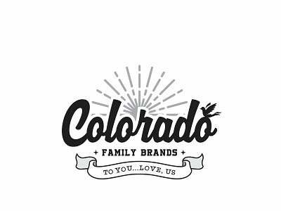 Colorado classic colorado family logo mascot retro simple simple clean interface