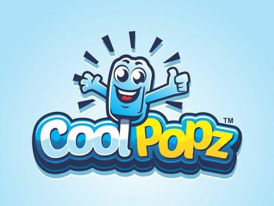 Cool Popz cartoon cute design ice cream shop illustration logo mascot