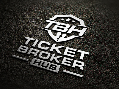 Ticket Broker Mockup branding broker cartoon cool design icon illustration logo logo mascot mascot mascot character mockup design simple ticket vector