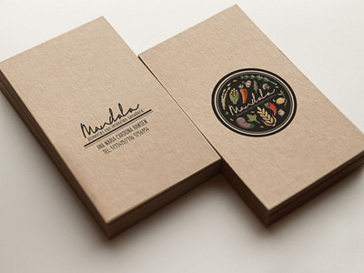 Mandala Restaurant/Business cards