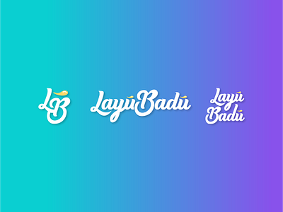 Layú Badú Candy Store brand agency branding candy candy bar design flat illustrator logo logotype minimal monogram store sweets typography vector