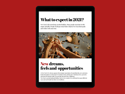 2021 2021 article design new year webdesign