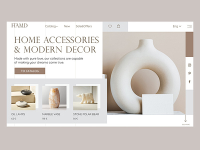 Home accessories & Modern decor