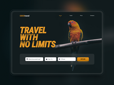 Landing page | Daily UI Challenge 002