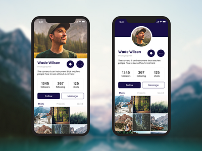 User Profile | Daily UI 006