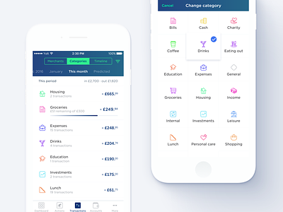 Yolt - More categories 📓 app categories finance fintech icons yolt