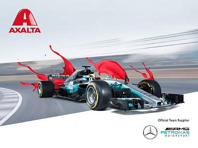 Axalta Mercedes AMG Petronas Official Team Supplier