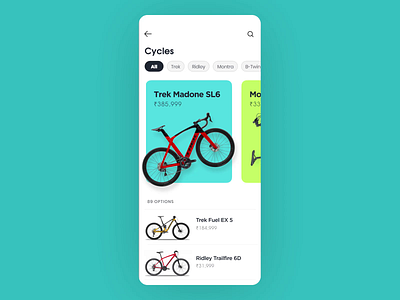 Cycle app Parallax UI screens after effects aftereffects animation app cycles design ecommerce gif motion motion design parallax swipe ui ui ux ui design uidesign