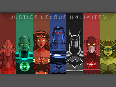 justice league unlimited wallpaper