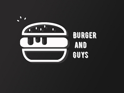 Burger and guys brandlogo daily logo challenge design logo logo design logodesign logotype vector