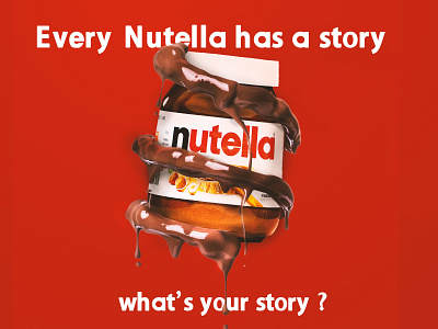 Nutella banner banner banner ad design nutella photoshop social media banner social media design