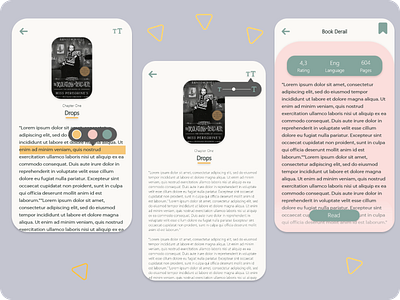 Book app (functions) app design ui ux