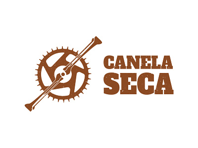 Canela Seca bike bone branding canela design graphic design illustration jobs logo seca typography vector