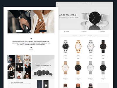 Main pages branding design e shop ui ux web webdesign