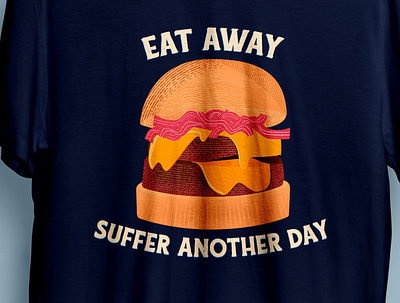 Eat Away T-Shirt artwork grainy illustration illustrator shirt