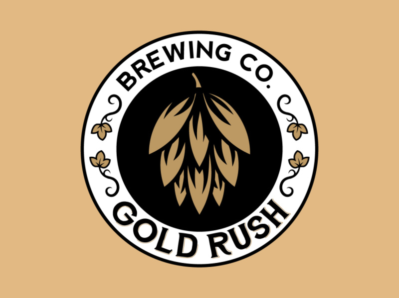 Gold Rush Logo by Andrea Fazlić on Dribbble