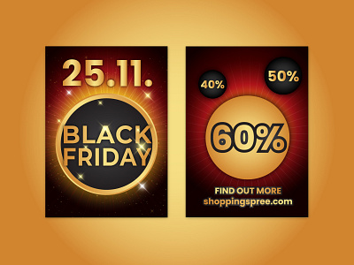 Black Friday Flyer ads advertising black friday brochure design flyer graphic design poster promotion sale shopping