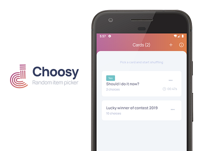 Choosy Banner app branding icon