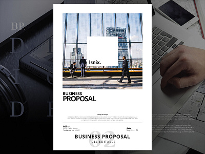 Business Proposal invoice template print ready brochure proposal proposal brochure